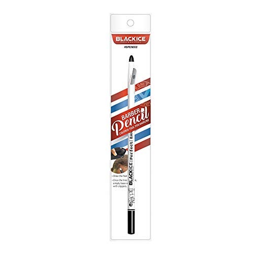 Black Ice Spray Barber Pencil (White) - 6 pieces - Image 2