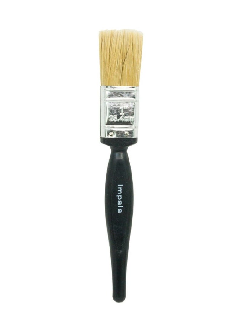 Impala 1 Inch Brush White Bristle - Image 1
