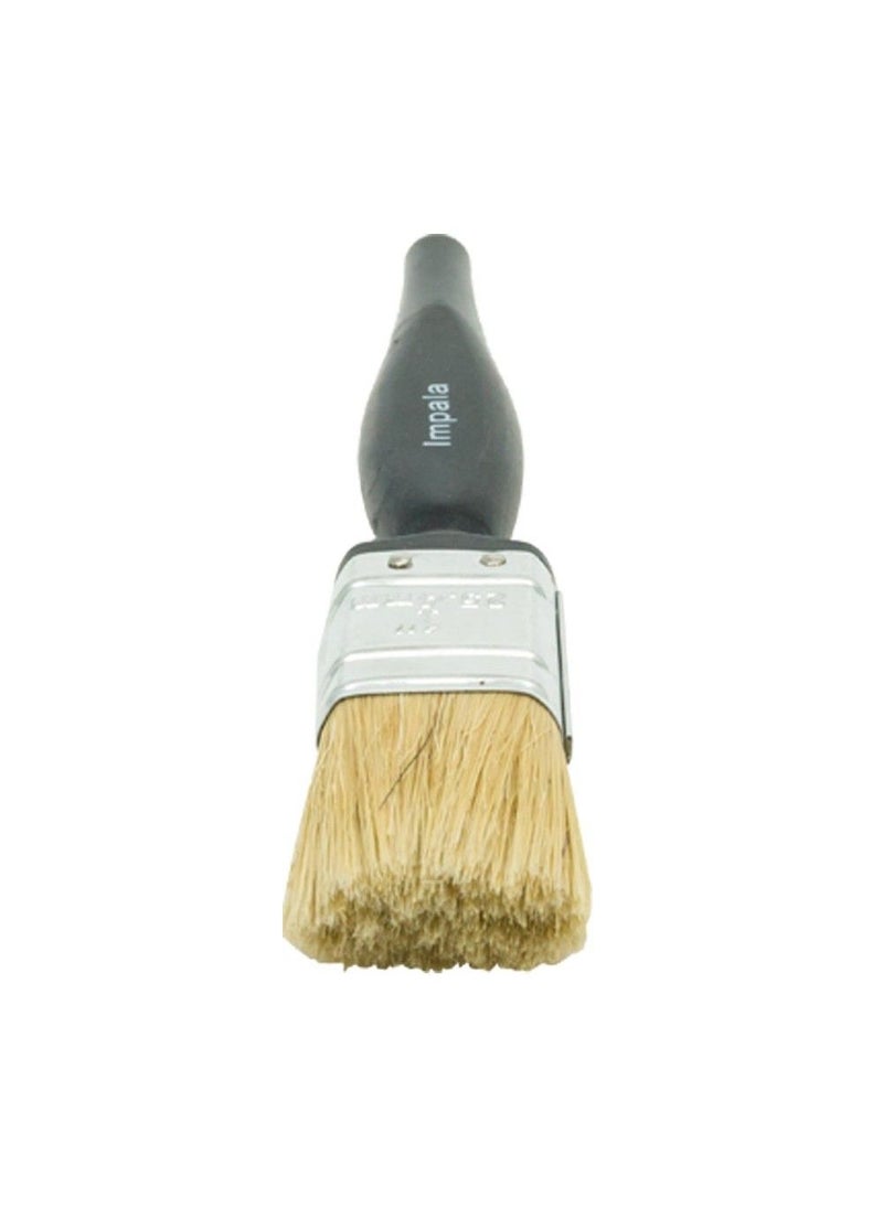 Impala 1 Inch Brush White Bristle - Image 3
