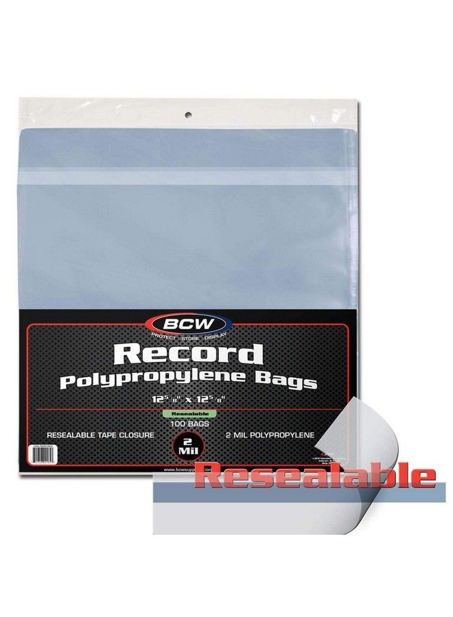 BCW Supplies Resealable 33 Rpm Bags Snug (100 Count) - Image 3