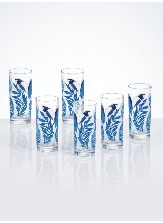 Luminarc Amsterdam Hayoa 6 Piece Tumbler 270ml Drinking Set For Juice, Water, Soft Drinks, Hard Drink, Hot Beverages - Image 1