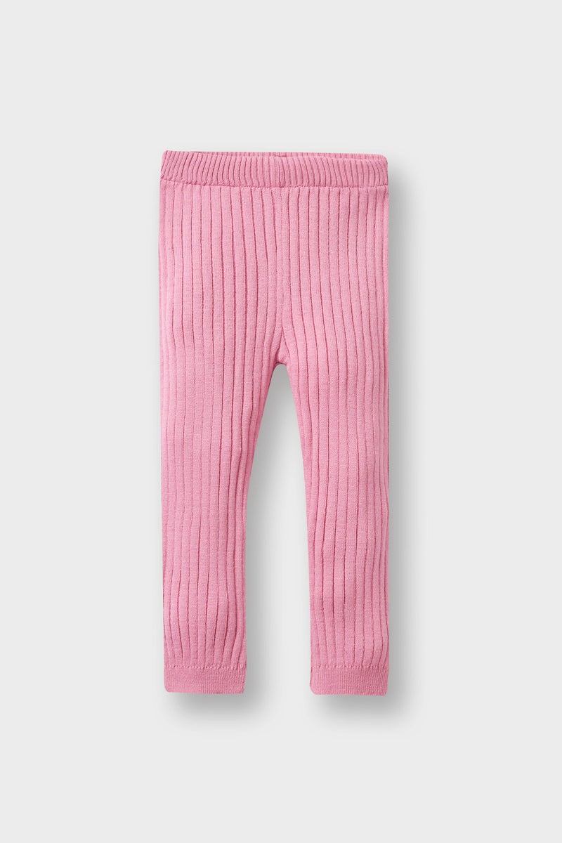 DeFacto Pink Baby Girl 2 Piece Regular Fit Crew Neck Flower Set Casual - Image 3