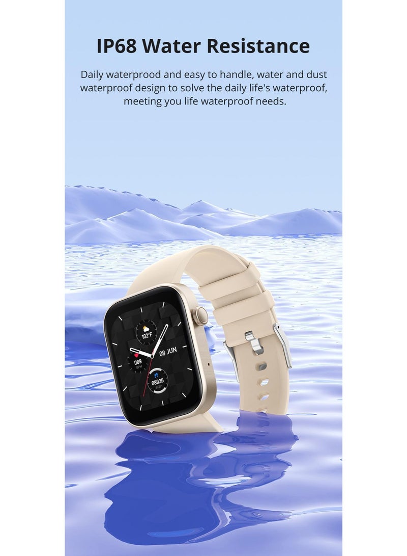 COLMI P71 Smart Watch - Sports Heart Rate Monitor, Step Counter, IP67 Water Resistant, Full Screen, Magnetic Attachment Smart Watch - Image 3