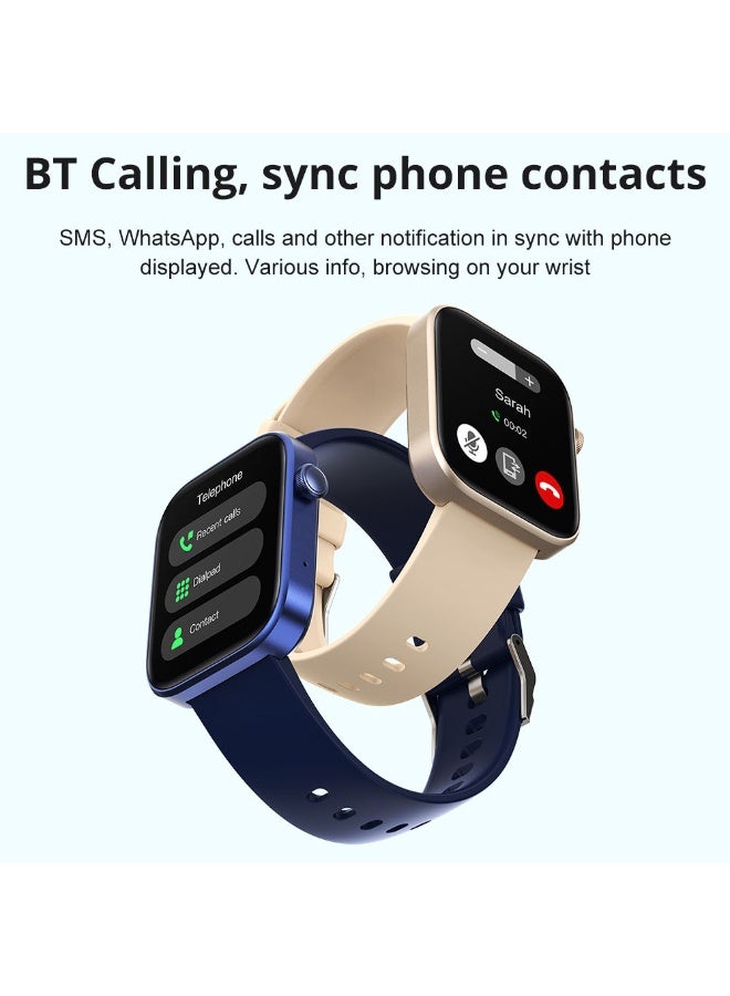 COLMI P71 Smart Watch - Sports Heart Rate Monitor, Step Counter, IP67 Water Resistant, Full Screen, Magnetic Attachment Smart Watch - Image 4