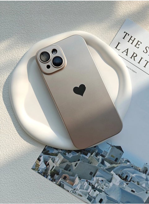 iPhone 14 Case, Cute Love Phone Cases Cover with Camera Lens Protector