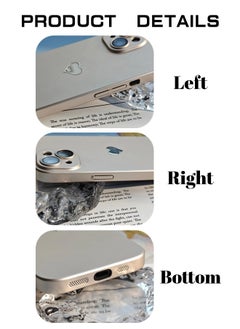 ShebSheb iPhone 14 Case, Cute Love Phone Cases Cover with Camera Lens Protector  - Image 3