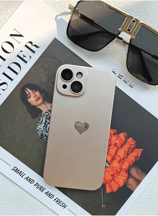 ShebSheb - iPhone 14 Case, Cute Love Phone Cases Cover with Camera Lens Protector - Image 1