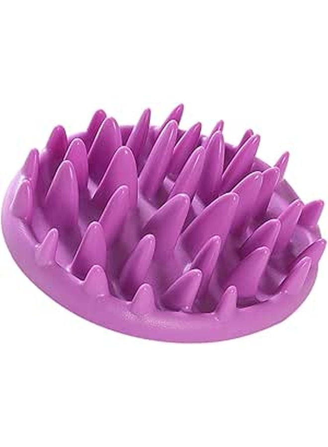 Jungle Shaped Interactive Slow Feeder Pet Bowl for Healthy Feeding and Travel Blue - Image 1