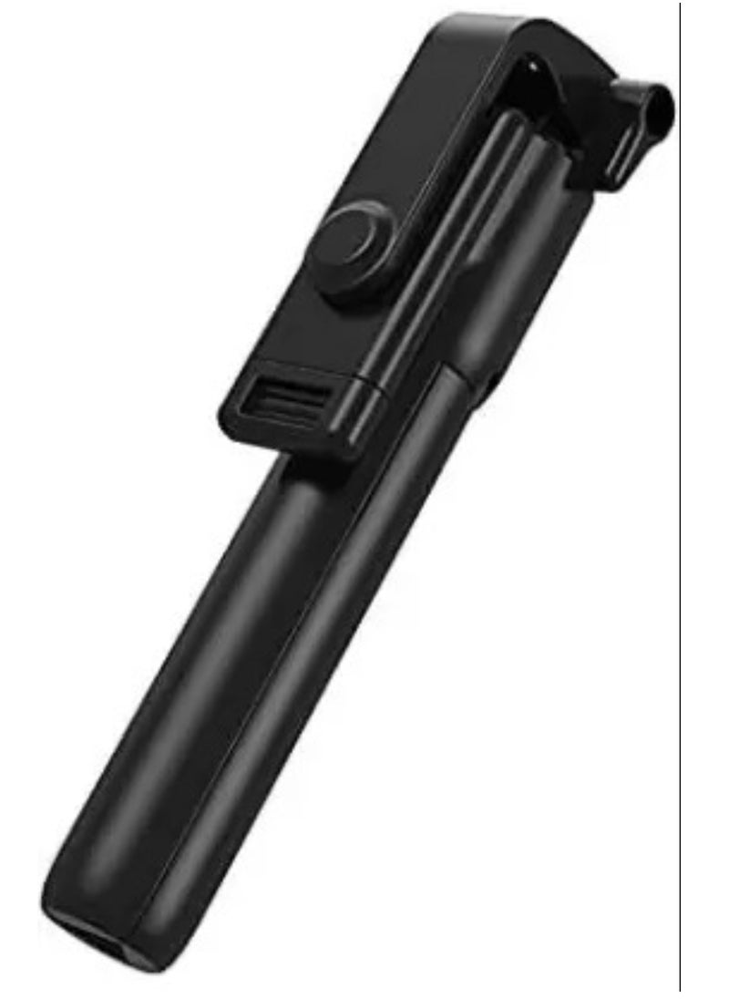 ELTRAZONE - Bluetooth Selfie Sticks with Remote and Selfie Light, 3-in-1 Multifunctional Selfie Stick Tripod Stand Mobile Stand Compatible with All Phones Bluetooth Selfie Stick  (Black, Remote Included) - Image 1
