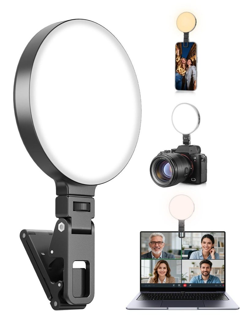 PLOKAMA PK-773 Video Vlogger Kit Microphone LED Fill Light Mini Tripod for Phone Vlog Video Recording - Image 2