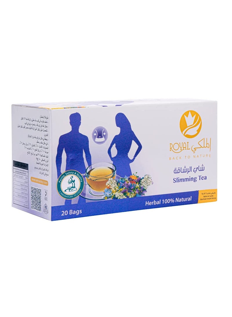 Al Malaky Royal Fitness Slimming Natural Herbal Tea 20 Bags - Image 1
