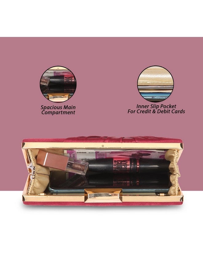 Lavie Women's Vertical Cheer Frame Clutch | Ladies Purse Handbag - Image 5