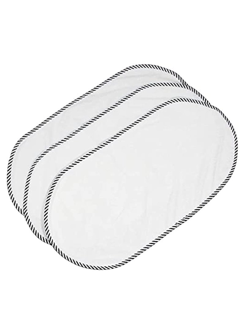 Waterproof Washable Reusable Cotton Flannel Surface Larger Softer Changing Pad Liners