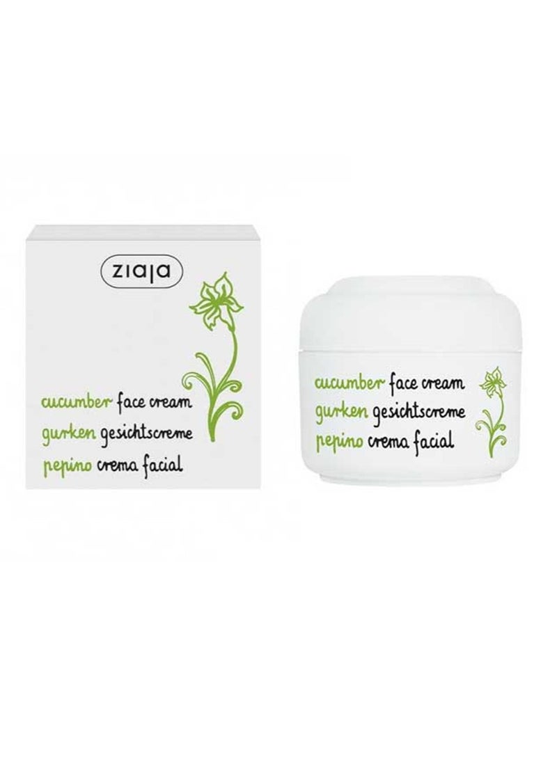 Ziaja Cucumber Face Cream - Image 1