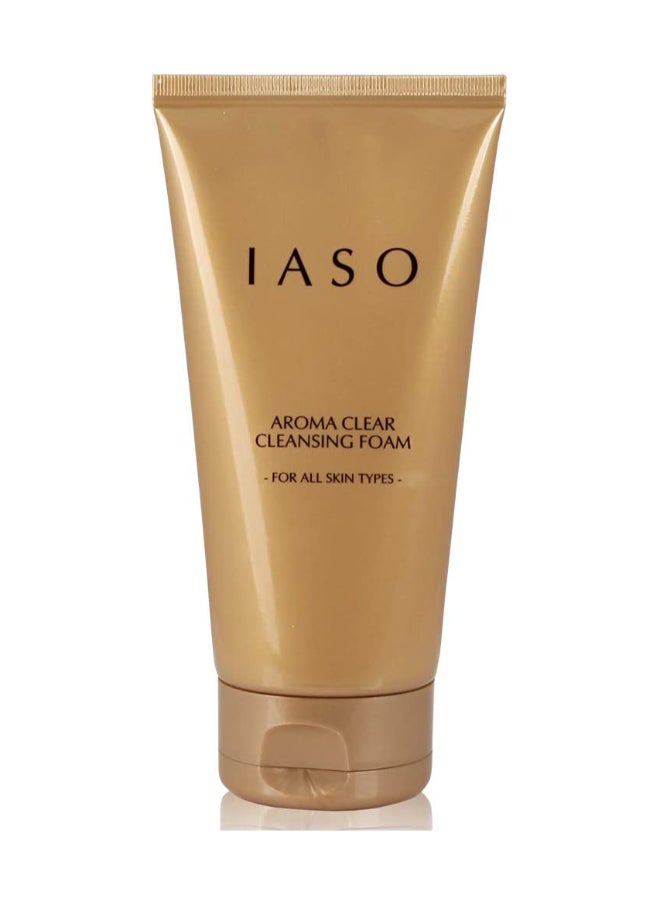 iaso IASO Aroma Clear Cleansing Foam A rich, luxurious cream cleanser with intensive hydration, Mild and Gentle for a delicate skin  - Image 1