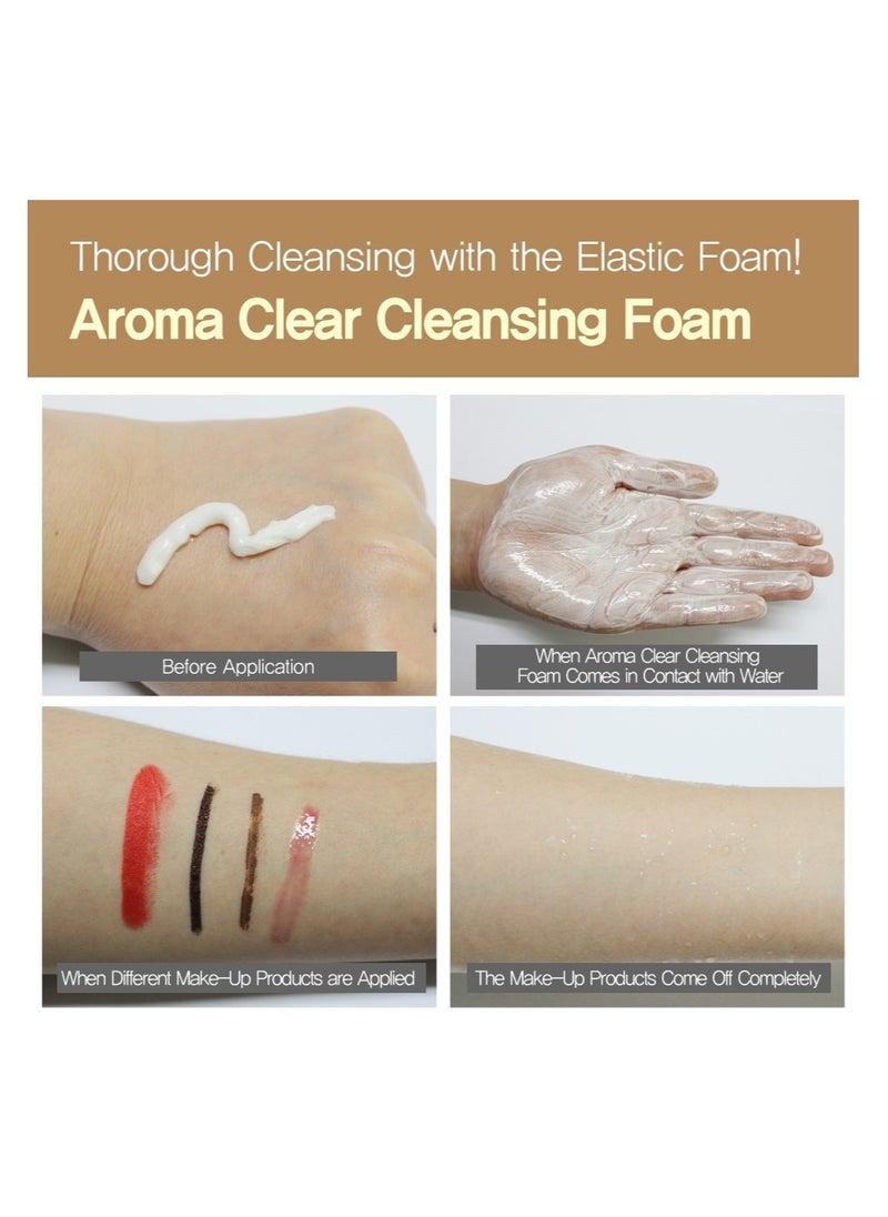 iaso IASO Aroma Clear Cleansing Foam A rich, luxurious cream cleanser with intensive hydration, Mild and Gentle for a delicate skin  - Image 5