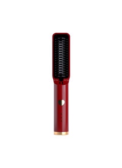 General Cordless Hair straightening Comb and Curling Iron for Home Portable Travel Dual-use Curling and straightening Comb  - Image 1