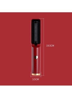 General Cordless Hair straightening Comb and Curling Iron for Home Portable Travel Dual-use Curling and straightening Comb  - Image 4