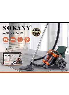 sokany Vacuum Cleaner 3.5 L SK-13004  Orange  - Image 2