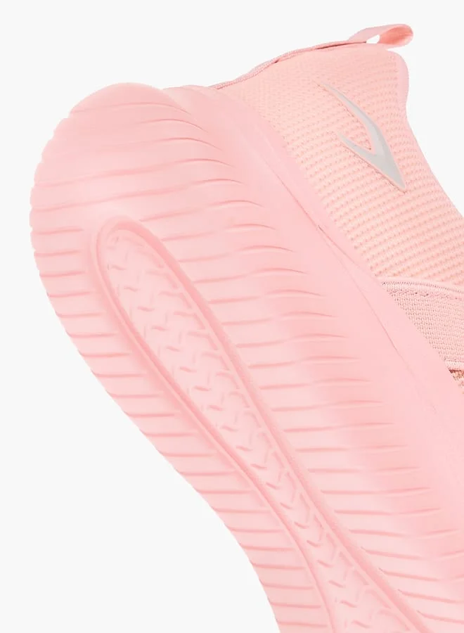 Dash Girls Cross Strap Detail Slip-On Sports Shoes with Pull Tabs