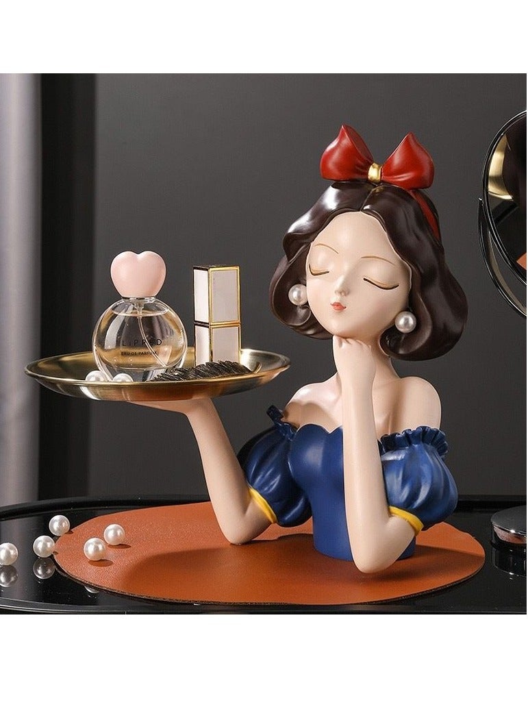 عام مدخل الكرتون الإبداعية مفتاح التخزين غرفة المعيشة سطح المكتب الديكور على المدى أميرة الفن زخرفة قسط هدية عيد ميلاد - Image 1