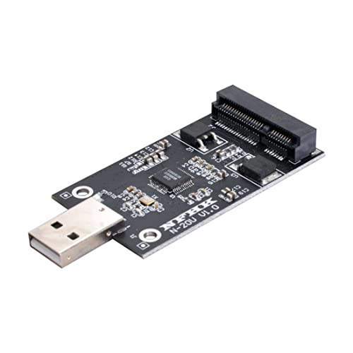 chenyang mSATA SSD to USB AdapterMini SATA mSATA SSD to USB 20 Hard Disk Drive Enclosure Adapter Only Supports 50mm mSATA SSD - Image 1