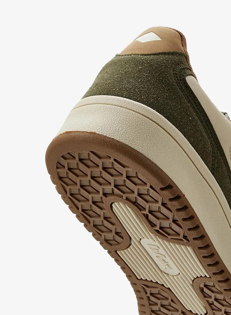 Lee Cooper BEIGE Men Lace-Up Ankle Sneakers for Men | Best Price UAE