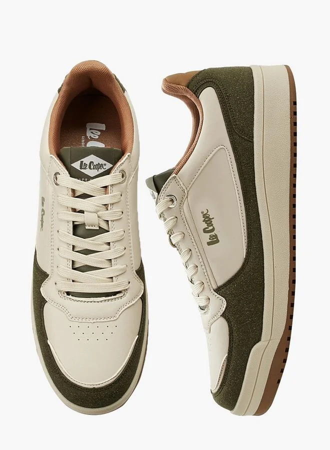 Lee Cooper Men Lace-Up Ankle Sneakers