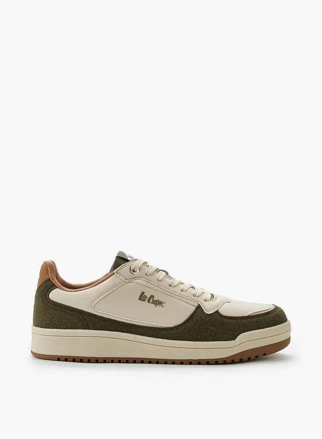 Lee Cooper BEIGE Men Lace-Up Ankle Sneakers for Men | Best Price UAE