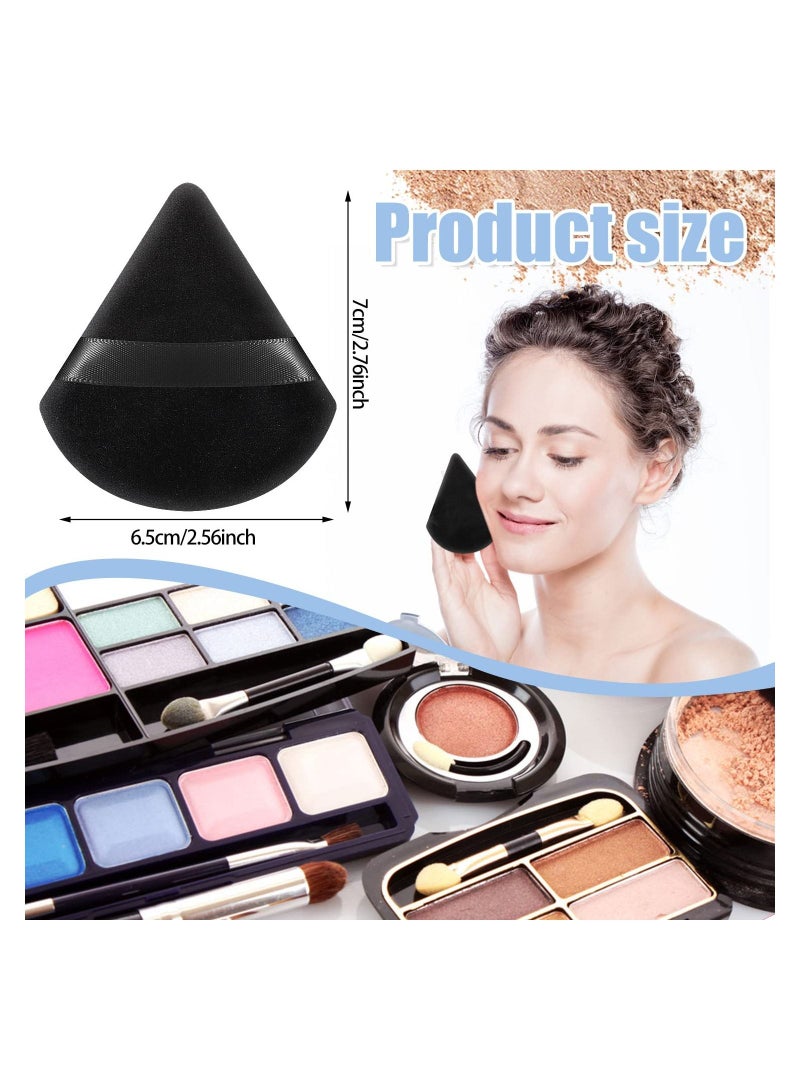 ORiTi 2 PCS Triangle Powder Puffs Face Cosmetic  Washable Reusable Soft Sponge - Image 4