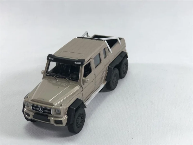 Toprock Store Mercedes G63 Amg 6x6 Beige*1:36 Scale Metal Model Car