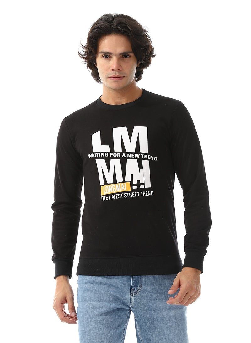 Andora Slip On Round Neck Sweatshirt - Image 1