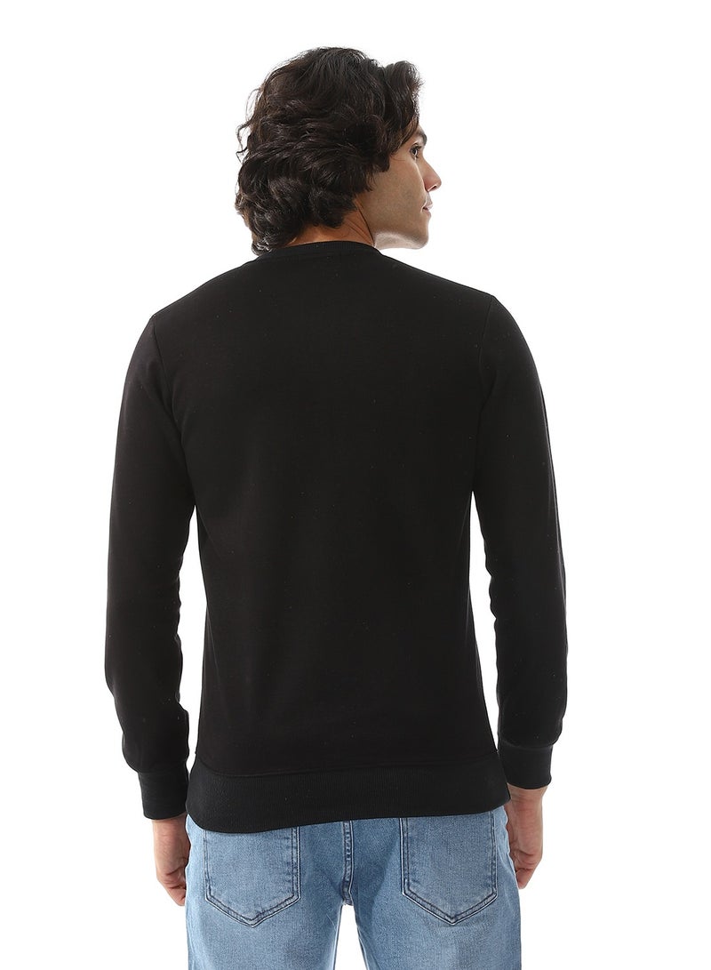 Andora Slip On Round Neck Sweatshirt - Image 3