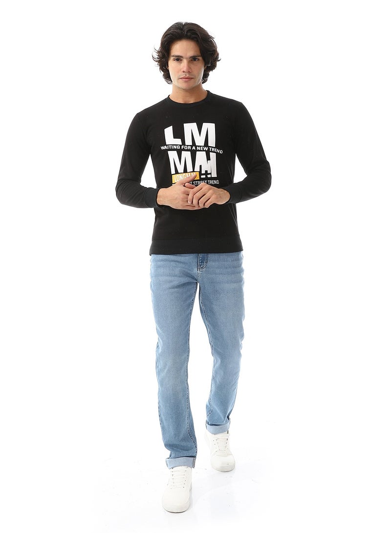 Andora Slip On Round Neck Sweatshirt - Image 5