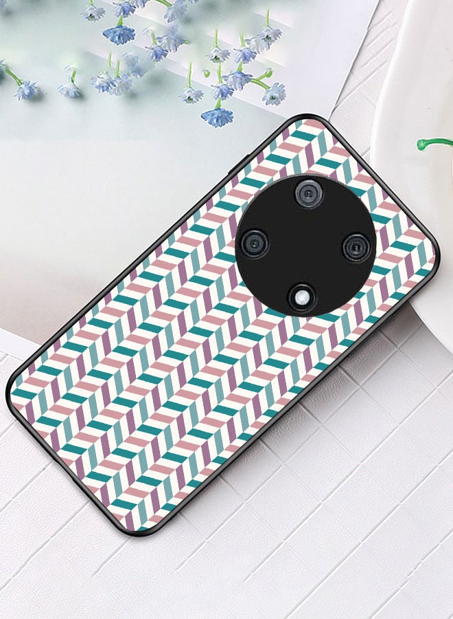 Okteq TPU Protection and Hybrid Rigid Back Cover Case Small Mix Patterns for Huawei nova Y90  - Image 2