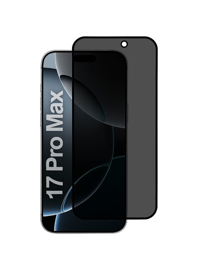 iPhone 17 Pro Max Privacy Screen Protector – Anti-Spy Tempered Glass with ESD Protection