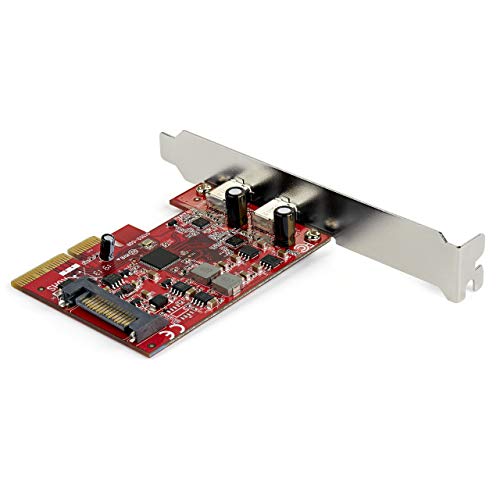 StarTech.com 2-Port USB 3.2 Gen 2 PCIe Card, USB-C 10Gbps PCI Express 3.0 x4 Adapter, Data Only, Windows/macOS/Linux, TAA - Image 2