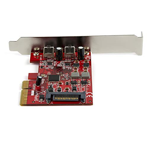 StarTech.com 2-Port USB 3.2 Gen 2 PCIe Card, USB-C 10Gbps PCI Express 3.0 x4 Adapter, Data Only, Windows/macOS/Linux, TAA - Image 3
