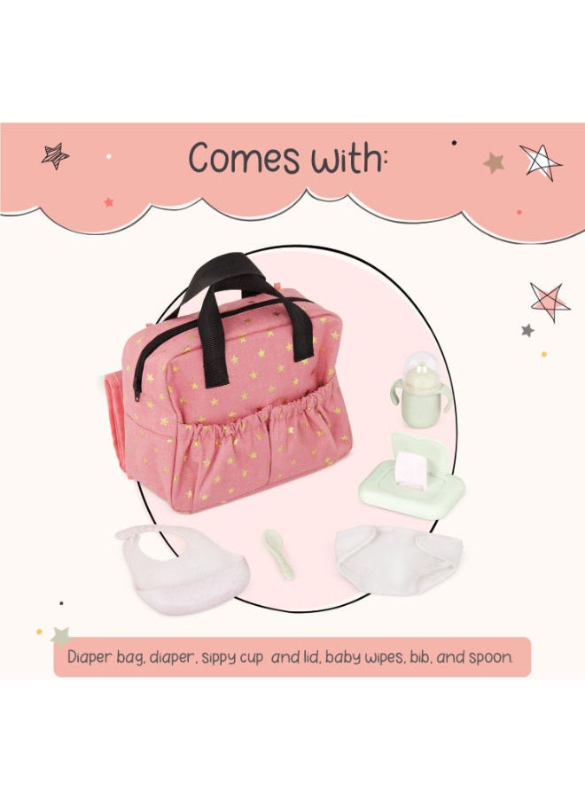 Lullababy Lby7657Z Diaper Bag For 36 Cm Dolls  - Image 4