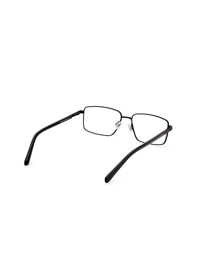 GUESS Men's Rectangular Eyeglass Frames Matte Black GUESS GU5006100256 56 mm - Image 5