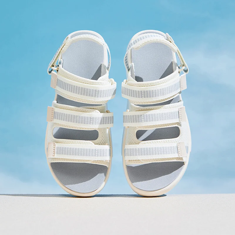ANTA Beige/Sand Grey UltraLight Sandals | Women’s Summer Sport Sandals/Lightweight Comfort · Breathable Fit · Anti-Slip Design for Women | Best Price UAE