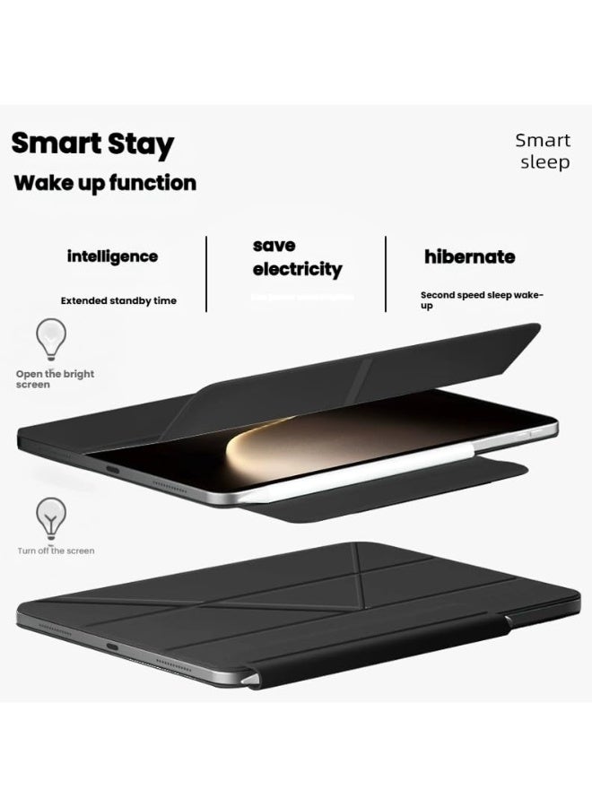 عام غطاء متوافق مع هونر ماجيك باد 3 13.3 بوصة 2025 - مشبك مغناطيسي ثنائي الجوانب مقاوم للسقوط مع تبريد حراري ووظيفة النوم/الإيقاظ التلقائي - Image 3