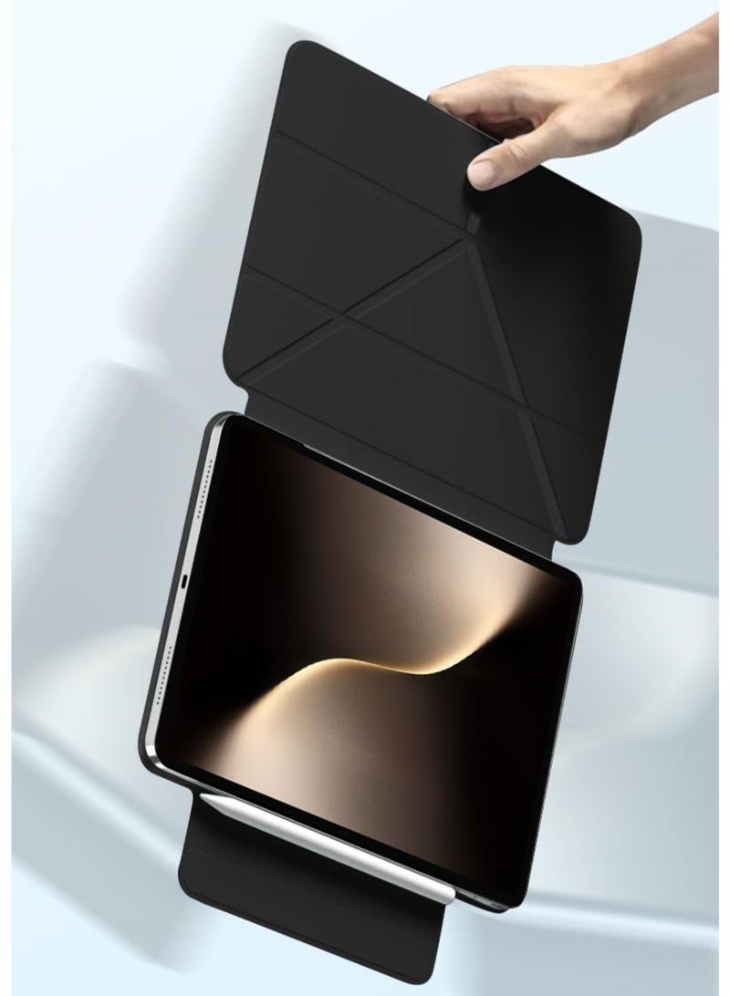 عام غطاء متوافق مع هونر ماجيك باد 3 13.3 بوصة 2025 - مشبك مغناطيسي ثنائي الجوانب مقاوم للسقوط مع تبريد حراري ووظيفة النوم/الإيقاظ التلقائي - Image 5