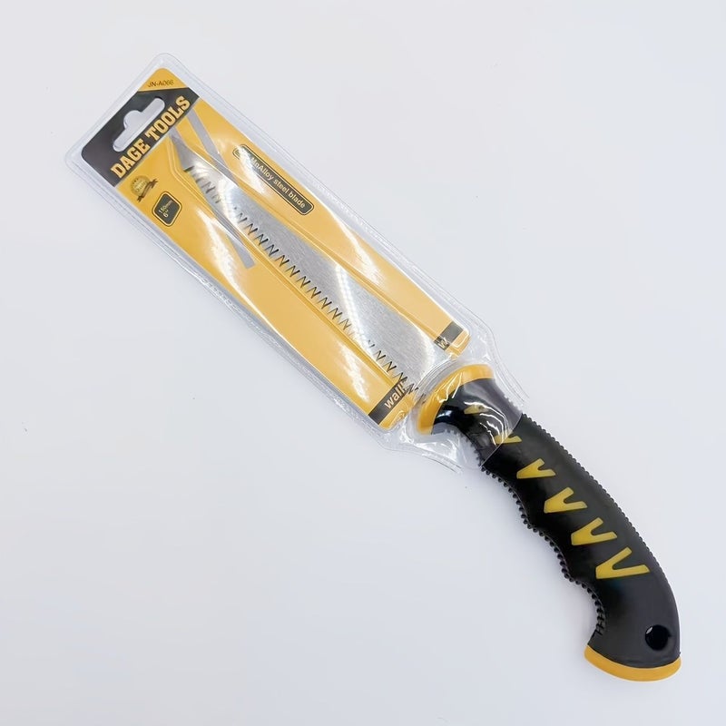 6 Inches Jab Saw Drywall Cutter High Carbon Steel Blade For Precise Cutting Plasterboard Slate Wood Wallboard Saw With Soft Grip Non Slip Handle Keyhole Hand Tool For Decoration - Image 2