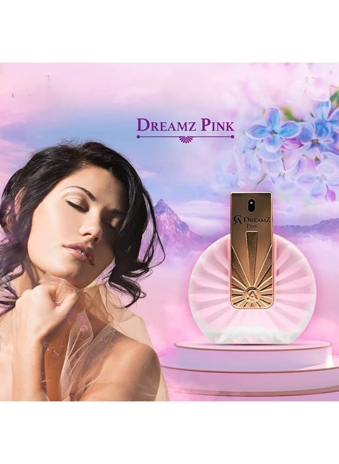 Chris Adams 2 Pcs Chris Adams Dreamz Pink Eau De Parfum 100ML  - Image 5