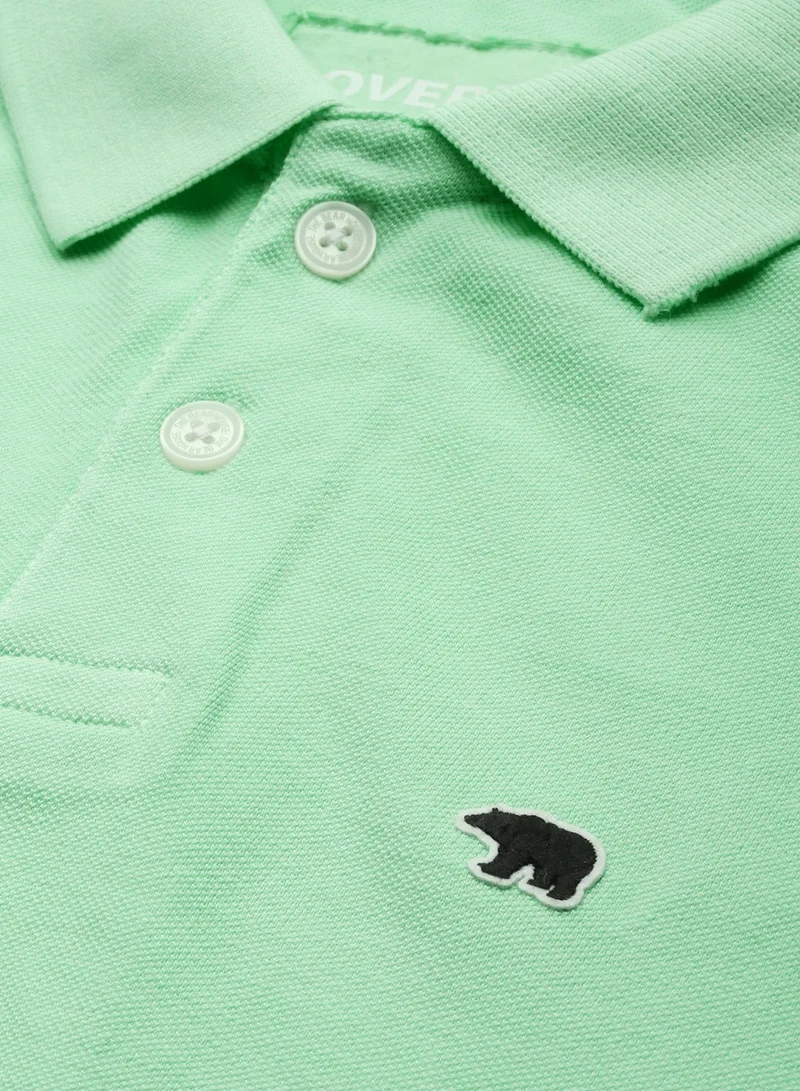 THE BEAR HOUSE Men’s Polo T-Shirt – Soft, Breathable Cotton, Classic Fit for All-Day Comfort, Stylish Casual Shirt for Summer, Everyday Wear & Outdoor Activities
