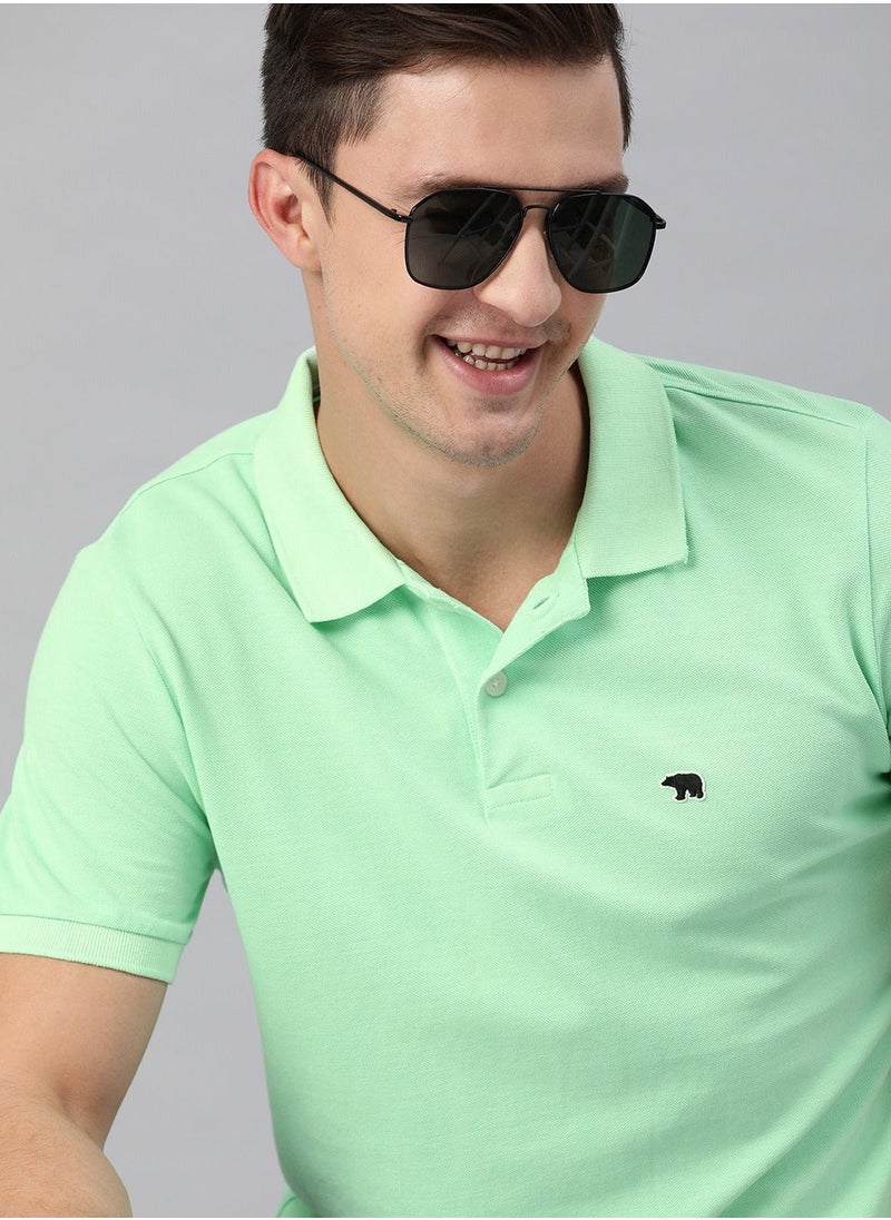 THE BEAR HOUSE - Polo T-Shirt – Soft, Breathable Cotton, Classic Fit for Comfort, Stylish Casual Shirt for Everyday Wear, Summer & - Image 1