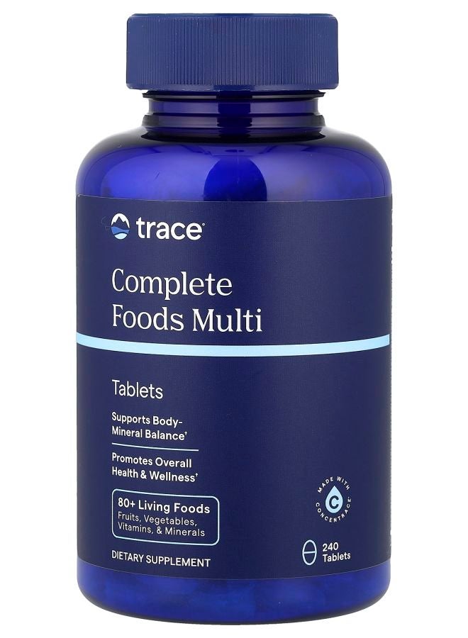 TRACE Complete Foods Multi 240 Tablets - Image 1