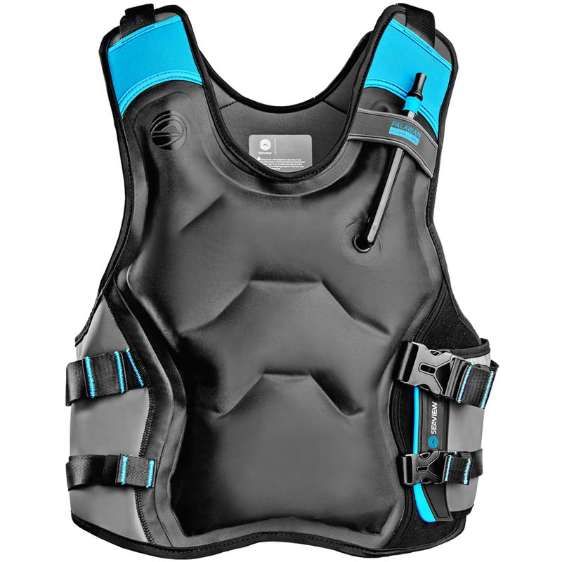 Seaview 180 Seaview Palawan Inflatable Snorkel Vest for Adults & Kids - Premium Snorkeling Vest for Low Impact Water Sports. Inflatable Swim Vest. Balanced Flotation, Secure Lock, and Comfort Fit. - Image 1