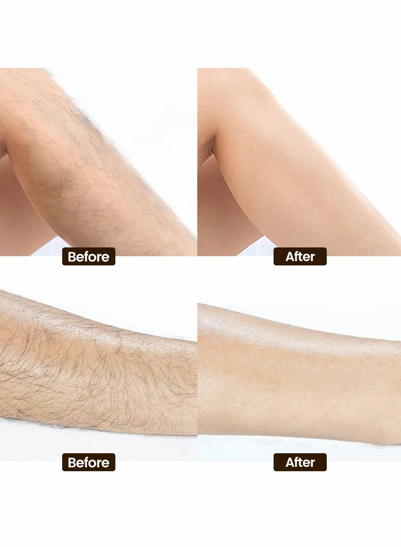 Painless Crystal Hair Removal Tool with Handle, Effortless Hair Eraser for Smooth Skin - Image 2